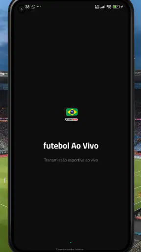 futebol brasileiro ao vivo screenshot