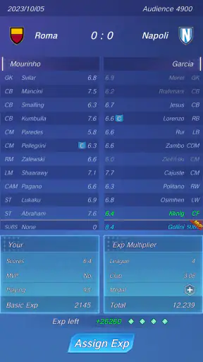 Futebol: estrelas em ascensão screenshot