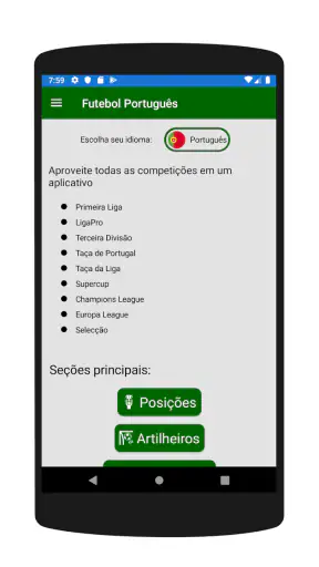 Futebol Português ao vivo screenshot