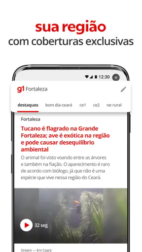 G1 Portal de Notícias da Globo screenshot