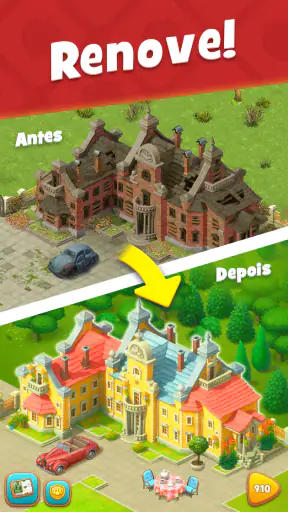 Gardenscapes screenshot