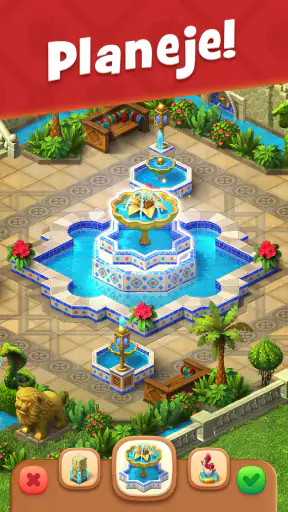 Gardenscapes screenshot