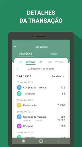 Gastos - gestor de orçamento screenshot