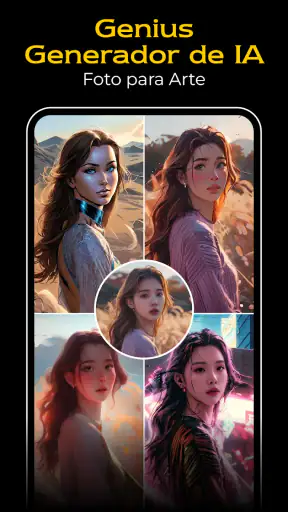 Genius: AI Editor De Fotos screenshot