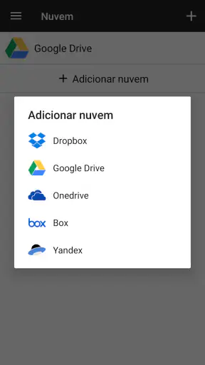 Gerenciador de arquivos screenshot