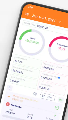 Gerente Rastreador Financeiro screenshot