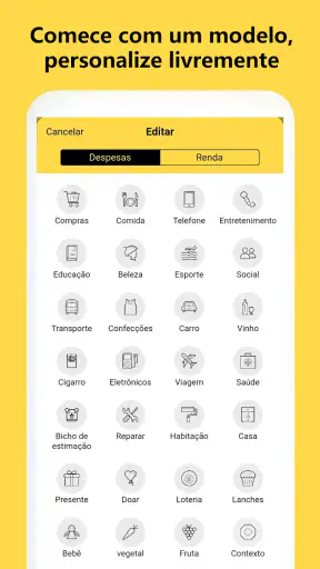 Gestor de Despesas e Orçamento screenshot