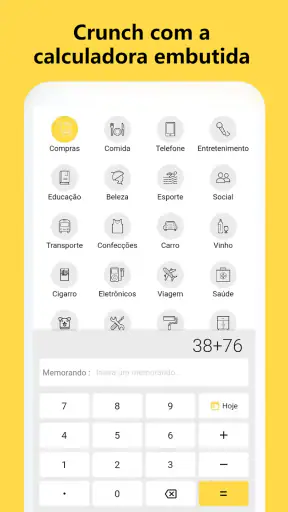 Gestor de Despesas e Orçamento screenshot