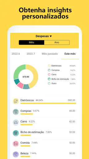 Gestor de Despesas e Orçamento screenshot