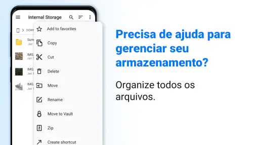 Gestor e Cofre File Commander screenshot