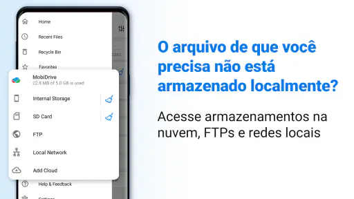 Gestor e Cofre File Commander screenshot