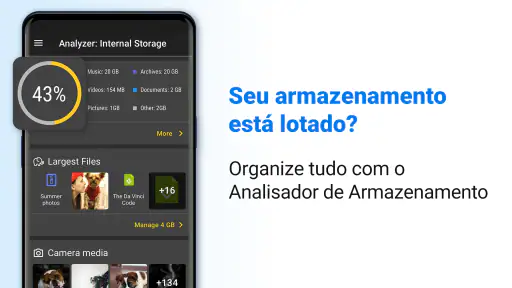Gestor e Cofre File Commander screenshot