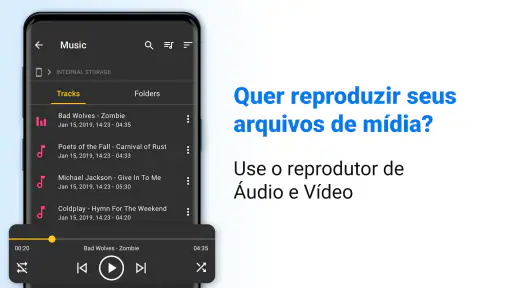 Gestor e Cofre File Commander screenshot