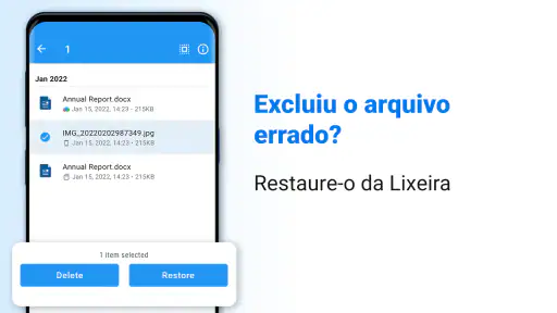 Gestor e Cofre File Commander screenshot