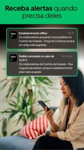 Gestor Uber Eats screenshot