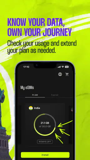 get eSIM travel screenshot