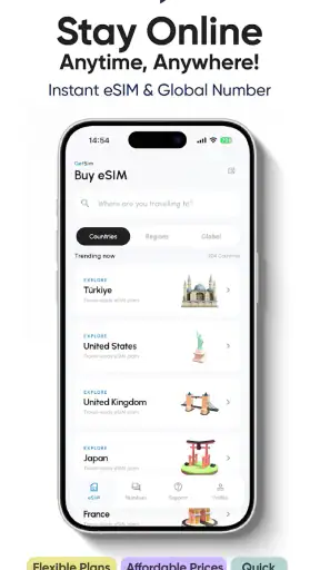 GetSim: eSIM e 2º Número screenshot