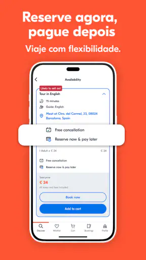 GetYourGuide: Experiências screenshot