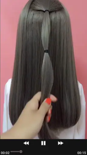 Girls Hairstyles Step By Step screenshot