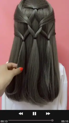 Girls Hairstyles Step By Step screenshot