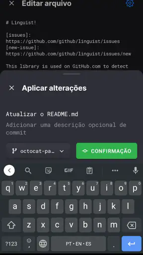 GitHub screenshot