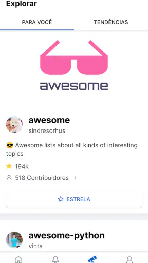 GitHub screenshot