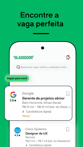 Glassdoor | Vagas e salários screenshot