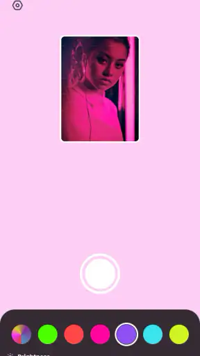 Glow Cam: Selfie Light Camera screenshot