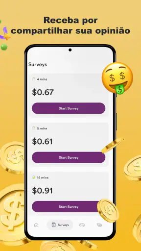 Golden Surveys: Ganhe dinheiro screenshot