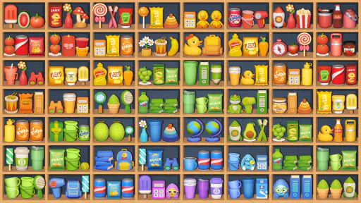 Goods sorting Jogo de Combinar screenshot