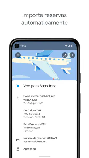 Google Agenda screenshot