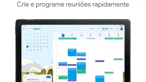 Google Agenda screenshot