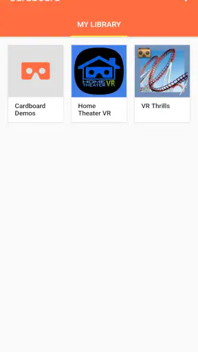 Google Cardboard screenshot