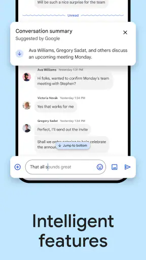 Google Chat screenshot