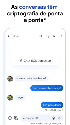 Google Mensagens screenshot