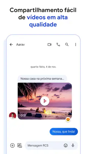 Google Mensagens screenshot