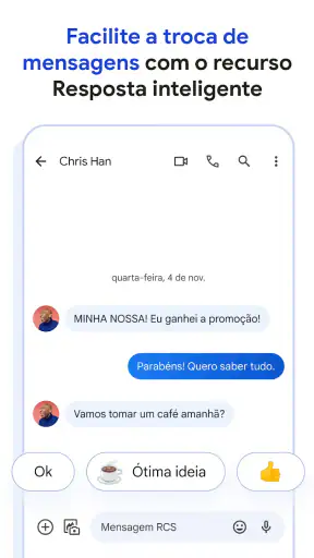 Google Mensagens screenshot