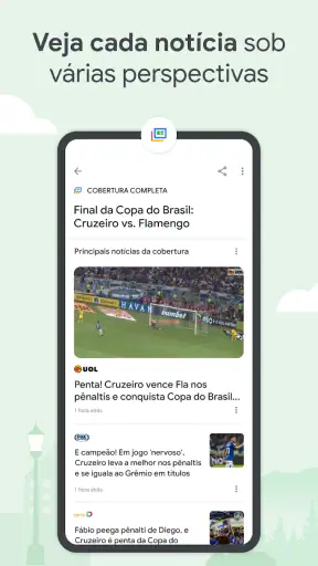 Google Notícias screenshot