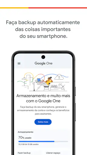 Google One screenshot