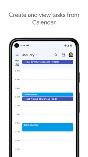 Google Tarefas screenshot