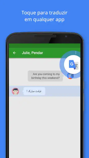 Google Tradutor screenshot
