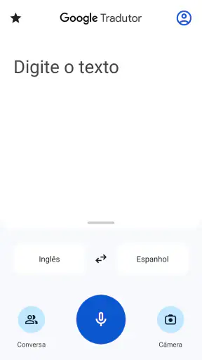 Google Tradutor screenshot