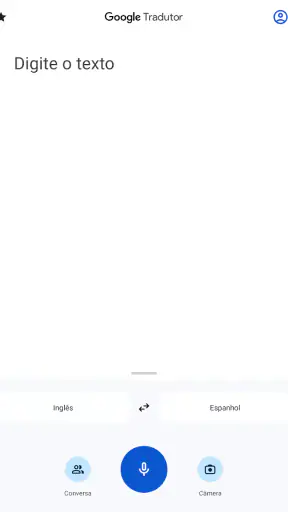 Google Tradutor screenshot