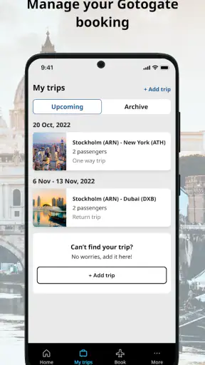 Gotogate screenshot