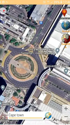 GPS Location Satellite Maps screenshot