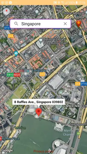 GPS Location Satellite Maps screenshot