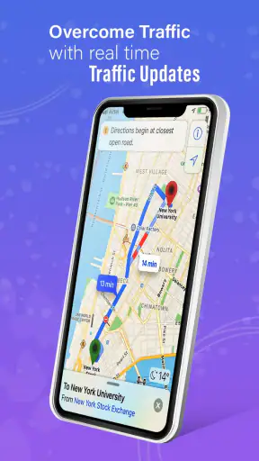 GPS, mapas, navegação por voz screenshot