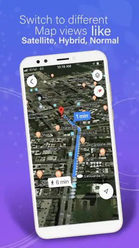 GPS, mapas, navegação por voz screenshot
