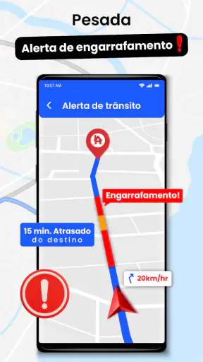 GPS Navegação Rota Planejador screenshot