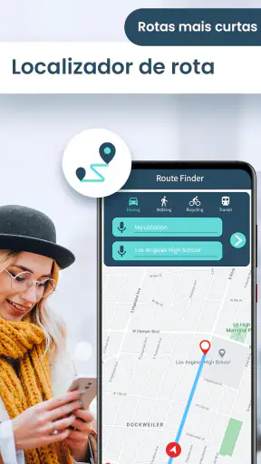 GPS Navegação Viver Mapa screenshot